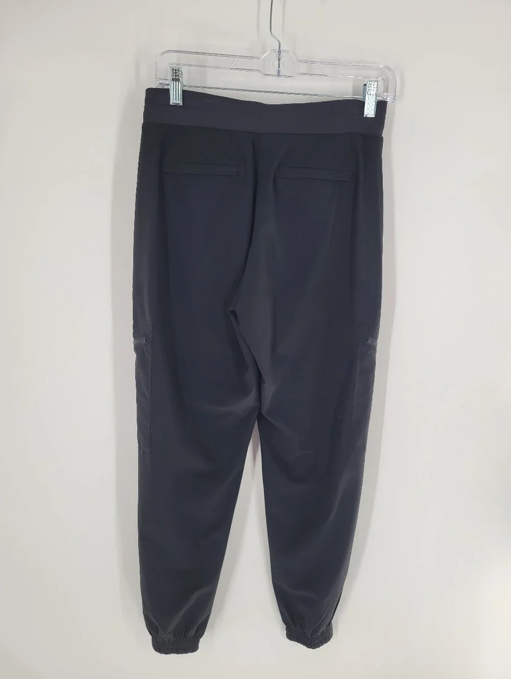 Athleta Black Men's Drawstring Joggers with Zip Pockets